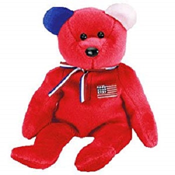 America the bear - Red